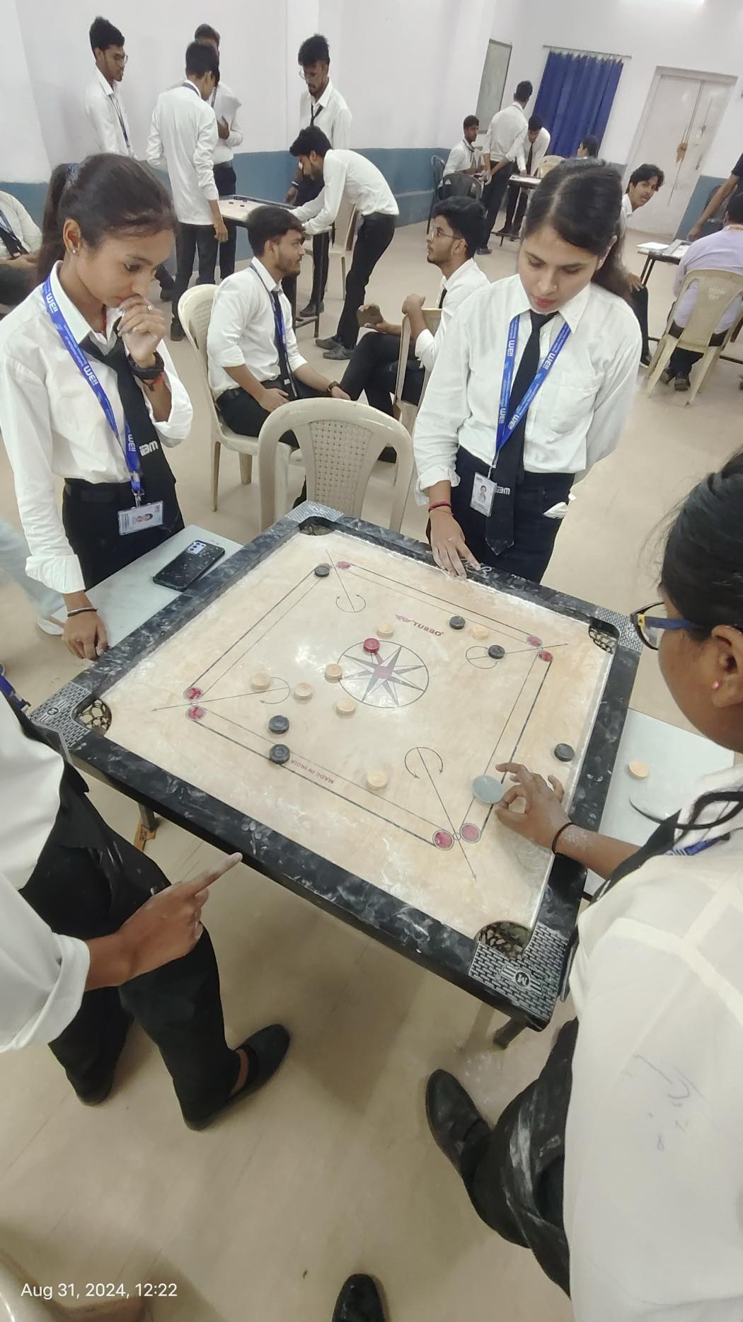 Exciting Carrom-Board Competition at IIBM: A Celebration of Skill and Camaraderie